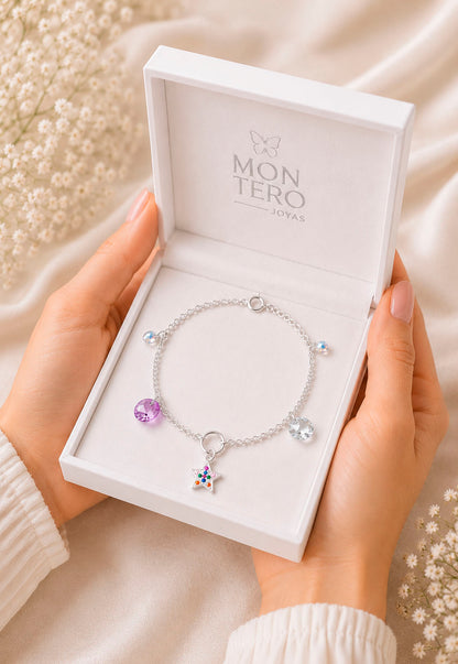 Pulsera Estelar Plata 925 Cristal Swarovski®