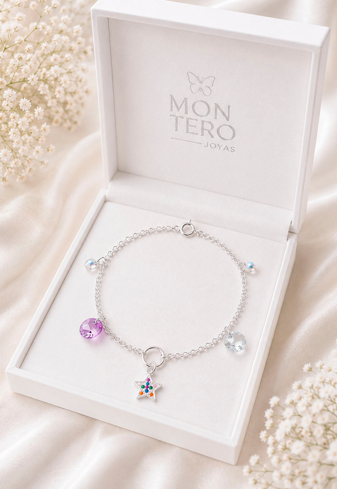 Pulsera Estelar Plata 925 Cristal Swarovski®