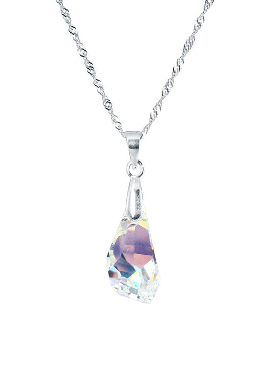 Collar Sofia Plata 925 Cristal Swarovski® Aurora Boreal