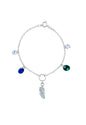 Pulsera Elena Plata 925 Cristal Swarovski® Emerald