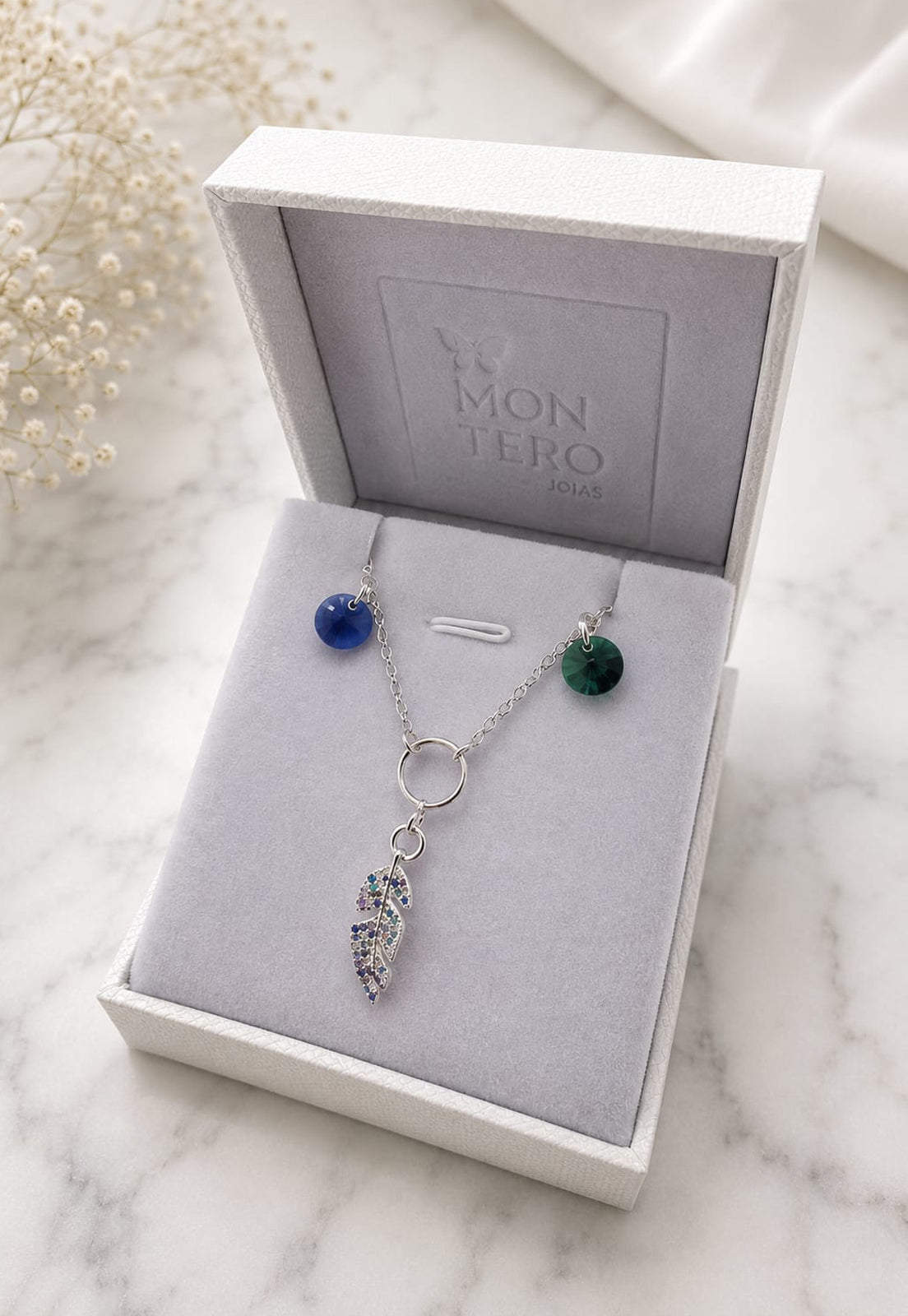 Pulsera Elena Plata 925 Cristal Swarovski® Emerald