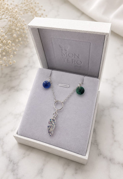 Pulsera Elena Plata 925 Cristal Swarovski® Emerald