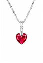Collar Amor Plata 925 Cristal Swarovski® Siam