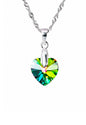 Collar Romance Plata 925 Cristal Swarovski® Vitral Medium