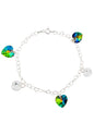 Pulsera Romance Plata 925 Cristal Swarovski® Vitral Medium