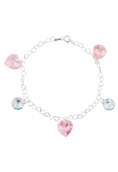 Pulsera Romance Plata 925 Cristal Swarovski® Rose
