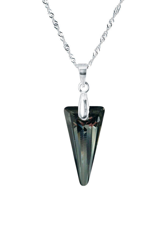 Collar Sevilla Plata 925 Cristal Swarovski® Silver Night