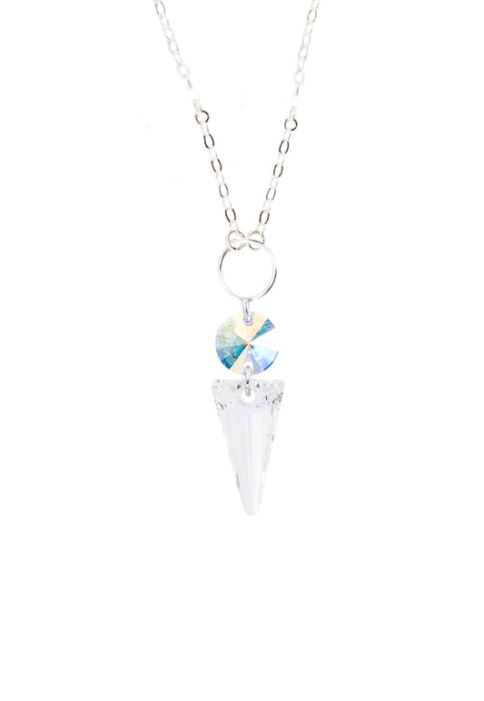 Collar Mystic Plata 925  Cristal Swarovski® Transparente