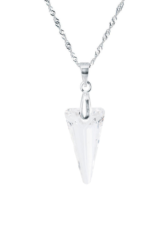 Collar Sevilla Plata Italiana 925 y Cristales Genuinos