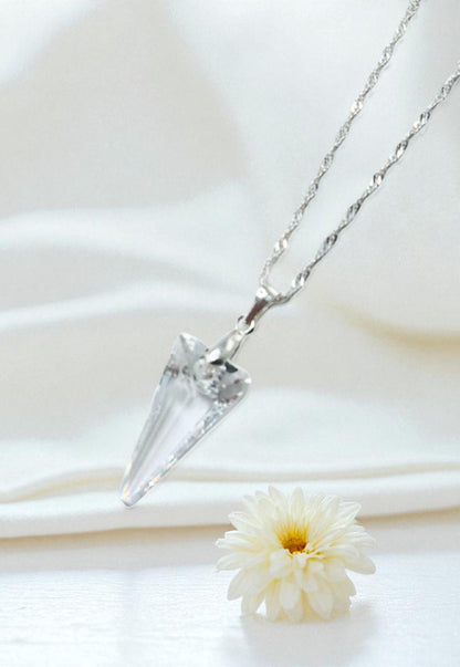 Collar Sevilla Plata Italiana 925 y Cristales Genuinos