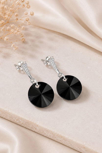 Aros Paris Plata 925 Cristal Swarovski® Silver Night