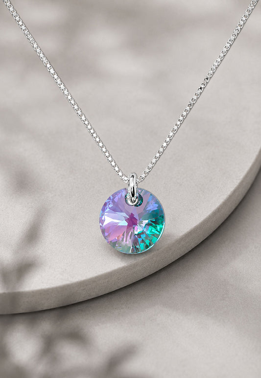 Collar Punto de Luz Plata 925 Cristal Swarovski®  Paradise Shine