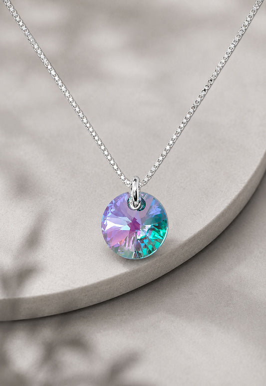 Collar Punto de Luz Plata 925 Cristal Swarovski®  Paradise Shine