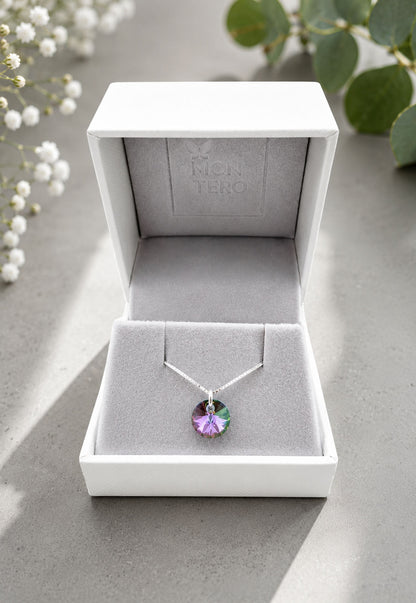 Collar Punto de Luz Plata 925 Cristal Swarovski®  Paradise Shine