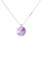 Collar Punto de Luz Plata 925 Cristal Swarovski® Light Rose