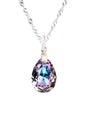 Collar Capricho Plata 925 Cristal Genuino Vitral Light