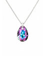 Collar Gota de Luz Plata 925 Cristal Swarovski® Vitral Light