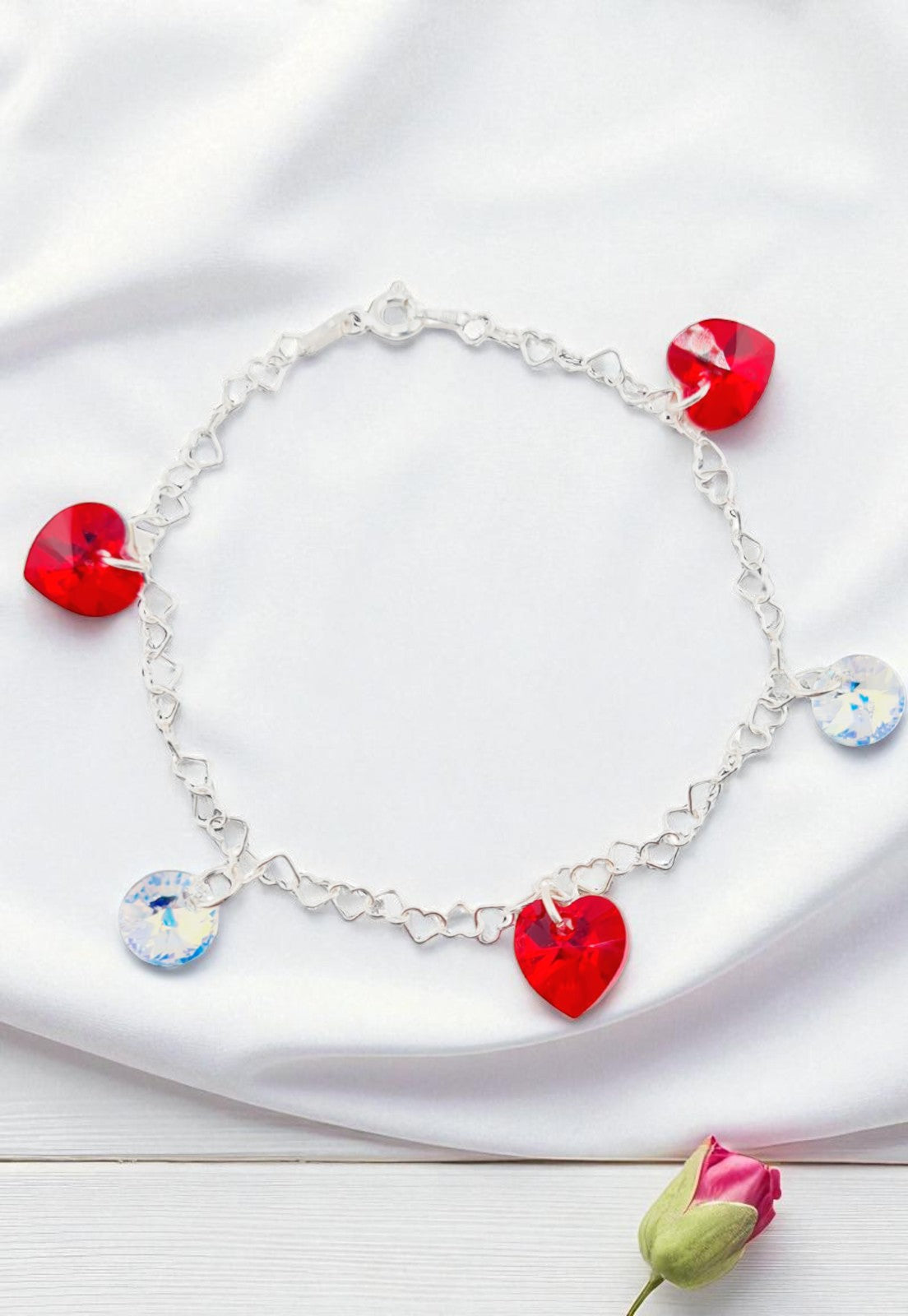 Pulsera Romance Plata 925 Cristal Swarovski® Siam