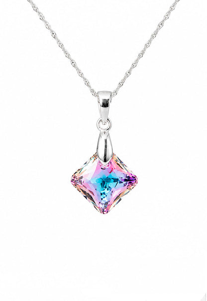 Collar Cristina Plata 925 Cristal Swarovski® Vitral Light