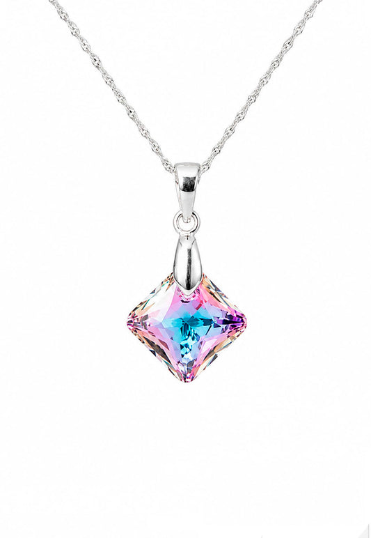Collar Cristina Plata 925 Cristal Swarovski® Vitral Light