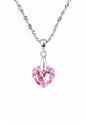 Collar Amor Plata 925 Cristal Swarovski® Light Rose
