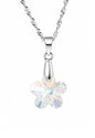 Collar Florencia Plata 925 Cristal Swarovski® Aurora Boreal