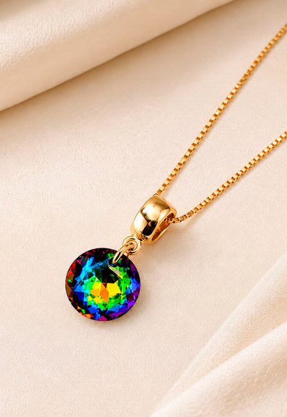 Collar Bali Gold 24K Cristal Swarovski® Vitral Medium