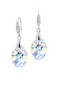 Aros Gran Praga Plata 925 Cristal Swarovski® Aurora Boreal