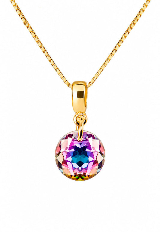 Collar Bali Gold 24K Cristal Swarovski® Vitral Light
