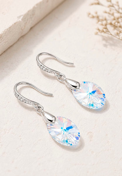 Aros Praga Plata 925 Cristal Swarovski® Aurora Boreal