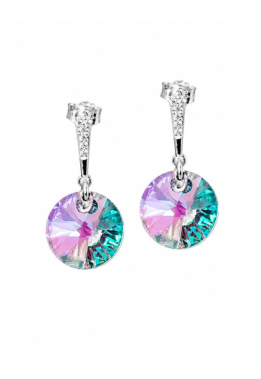 Aros Paris Plata 925 Cristal Swarovski® Paradise Shinne