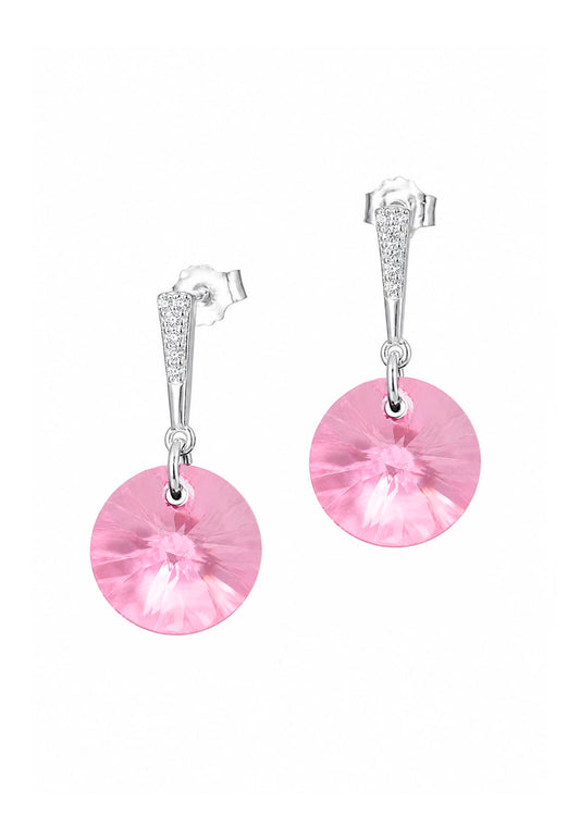 Aros Paris Plata 925 Cristal Swarovski® Rose Shimmer
